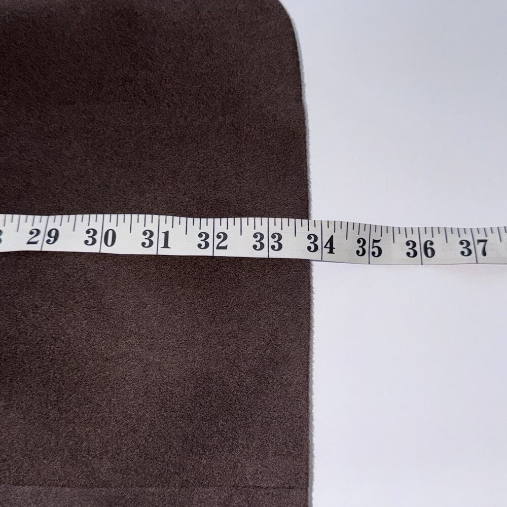 Mens Arnold Brant Cashmere Blazer Chocolate Brown Casual 3 Button 44 Long - Picture 8 of 10